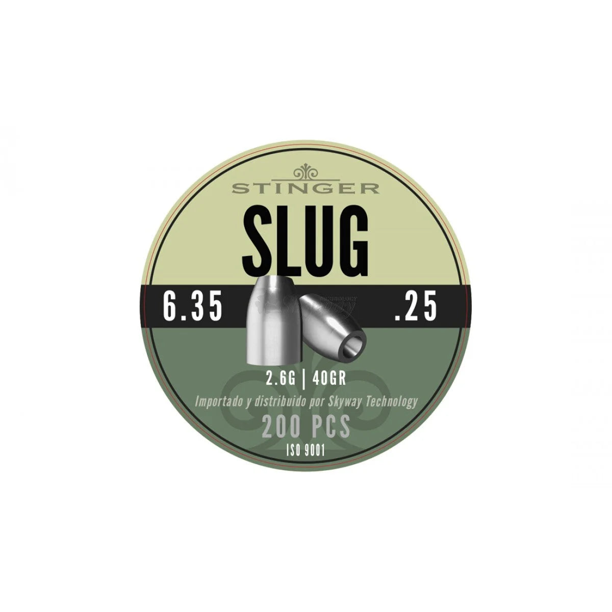 Stinger Slug – Proyectiles de Bala Hueca 6,35mm .25 cal 2,6g – 200 uds