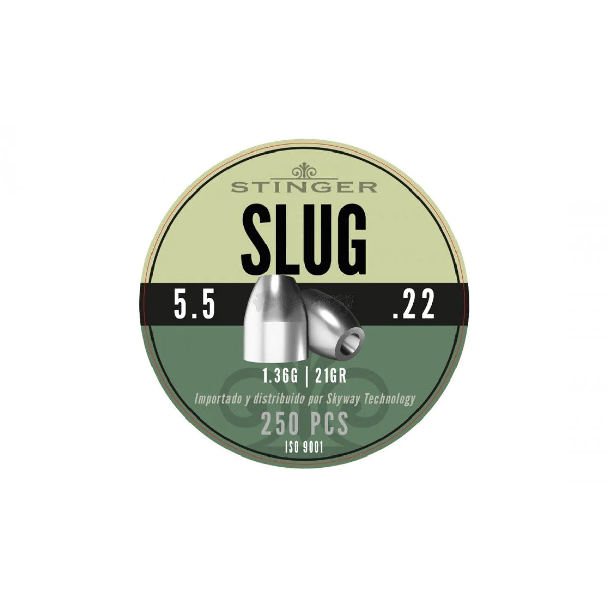 Stinger Slug – Hohlkopfdiabolos 5,5mm .22 cal – 250 Stk.
