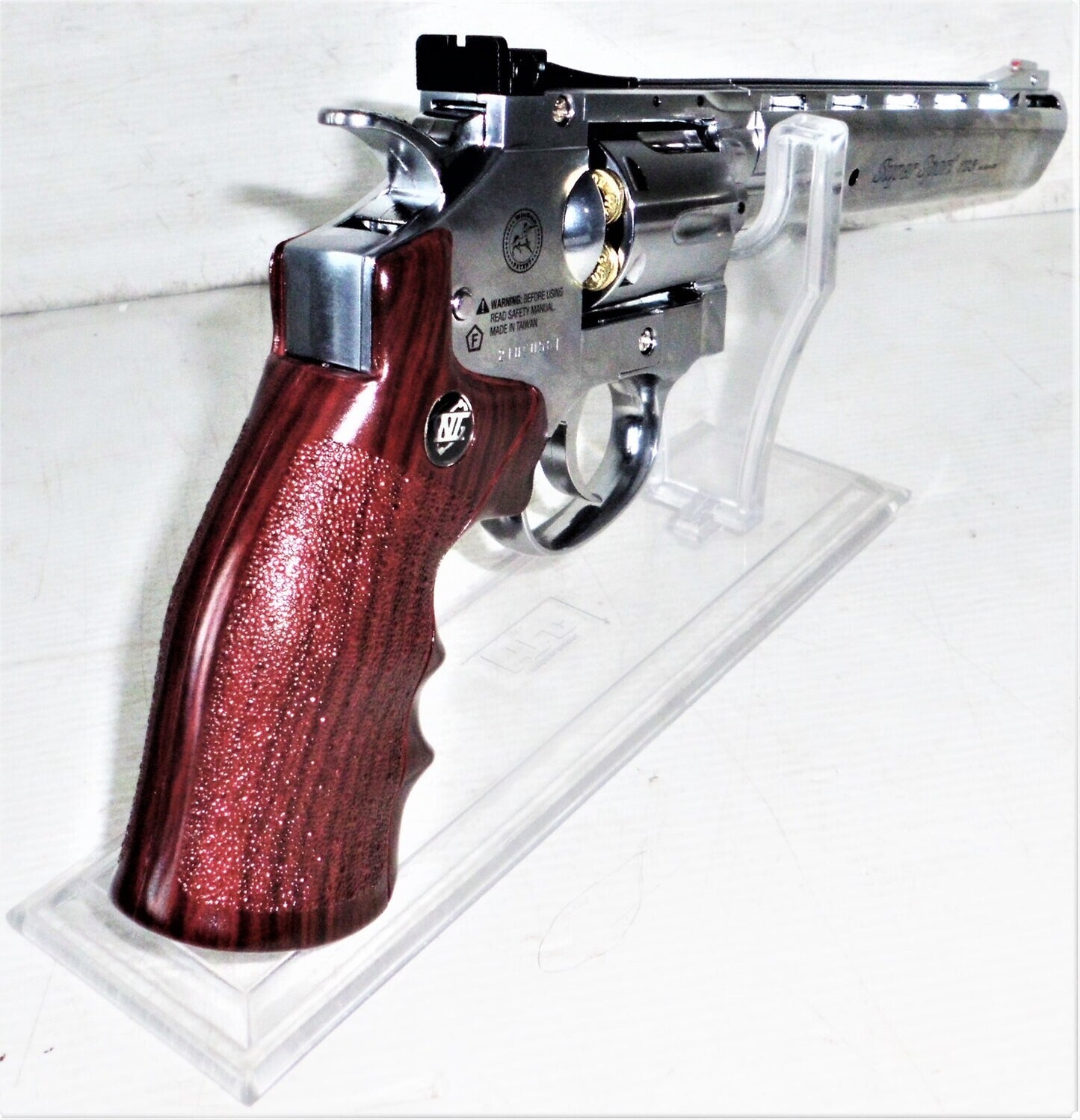 Pistola 44 Magnum a Co2 Full Metal Cromata 33 cm