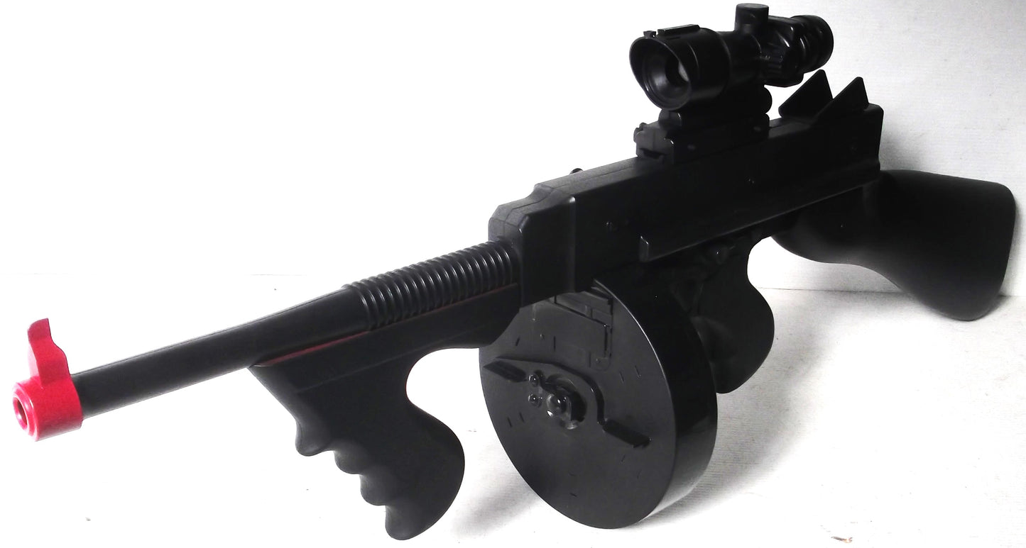 Fucile Thompson M1 A Molla Con Ottica, Caricatore Drum