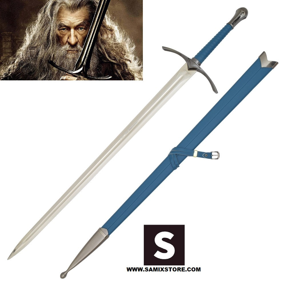Spada Blu Glamdring Di Gandalf Il Signore Degli Anelli 126 cm