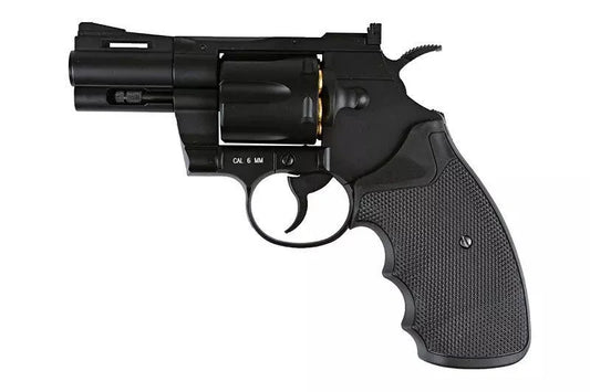 Pistola KWC Python .357 2.5" Co2 Revolver Full Metal - nera