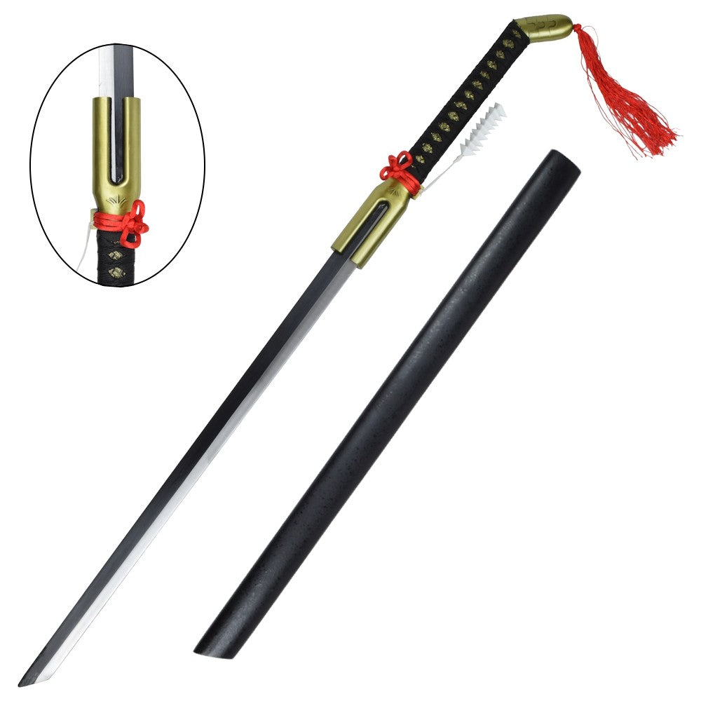 Katana Di Kisuke Urahara Serie Bleach Lama in Acciaio