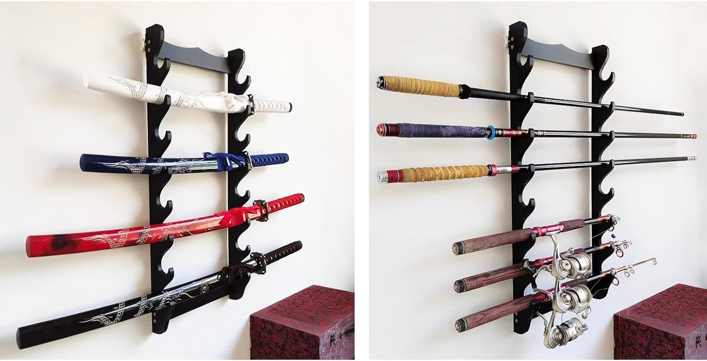 Supporto da Muro per 8 Katane e Spade