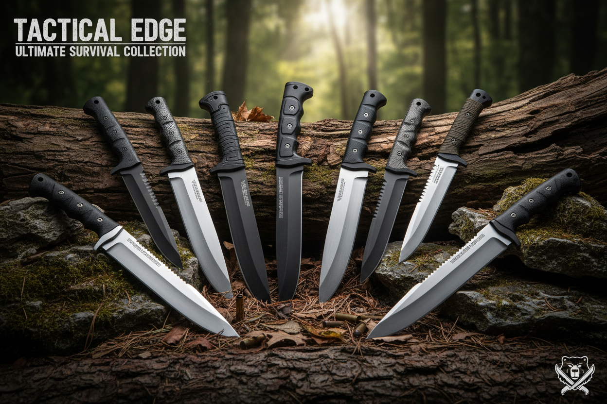 Coltelli a Lama Fissa e Machete - Banner Collezione