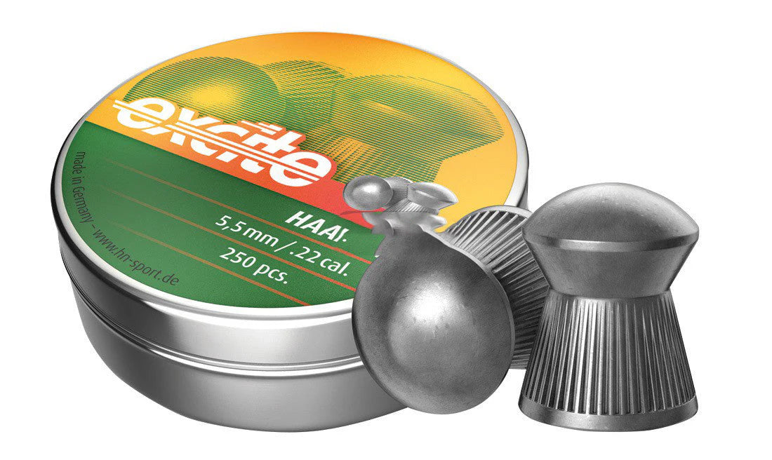 H&N Excite HAAI – Rundkopf-Diabolos 5,5 mm .22 cal – 250 Stk.