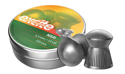 H&N Excite HAAI – Rundkopf-Diabolos 5,5 mm .22 cal – 250 Stk.