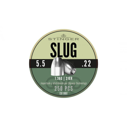 Stinger Slug – Hohlkopfdiabolos 5,5mm .22 cal – 250 Stk.