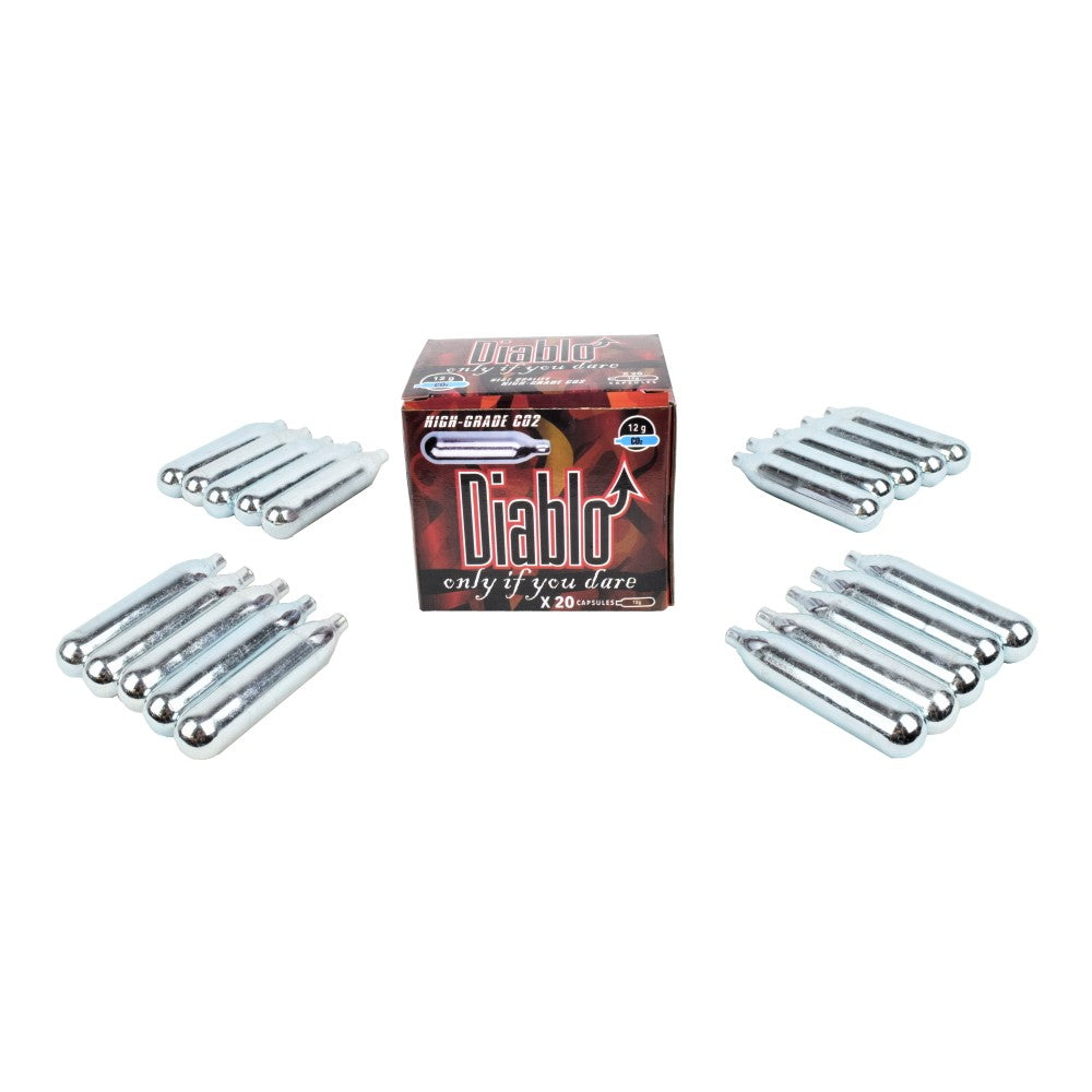 Diablo Bombolette Co2 12g Set Da 20 Pezzi
