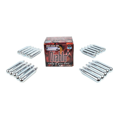 Diablo Bombolette Co2 12g Set Da 20 Pezzi