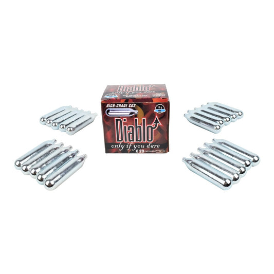 Diablo Bombolette Co2 12g Set Da 20 Pezzi