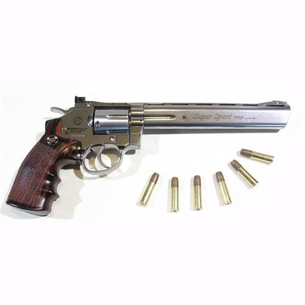 Pistola 44 Magnum a Co2 Full Metal Cromata 33 cm