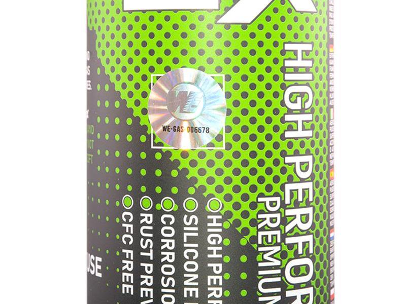 Green Gas WE 2.0 800 ml per Pistole e Fucili Airsoft