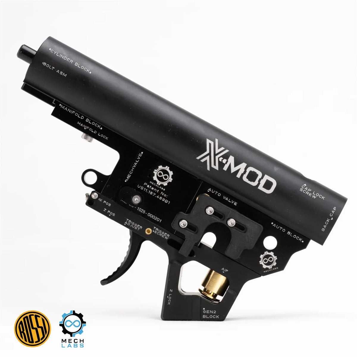 Rossi Neptune 10.5" SAS BK HPA Edition — Fucile Airsoft MechLabs XX-Mod