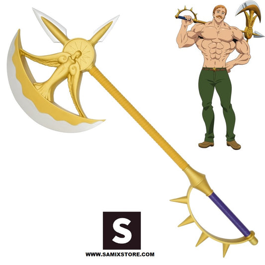 Seven Deadly Sins Ascia Divina Rhitta di Escanor 122 cm Lama In Acciaio