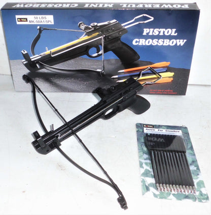 Pistola Balestra 50 Libbre Velocità 150 fps + 12 frecce