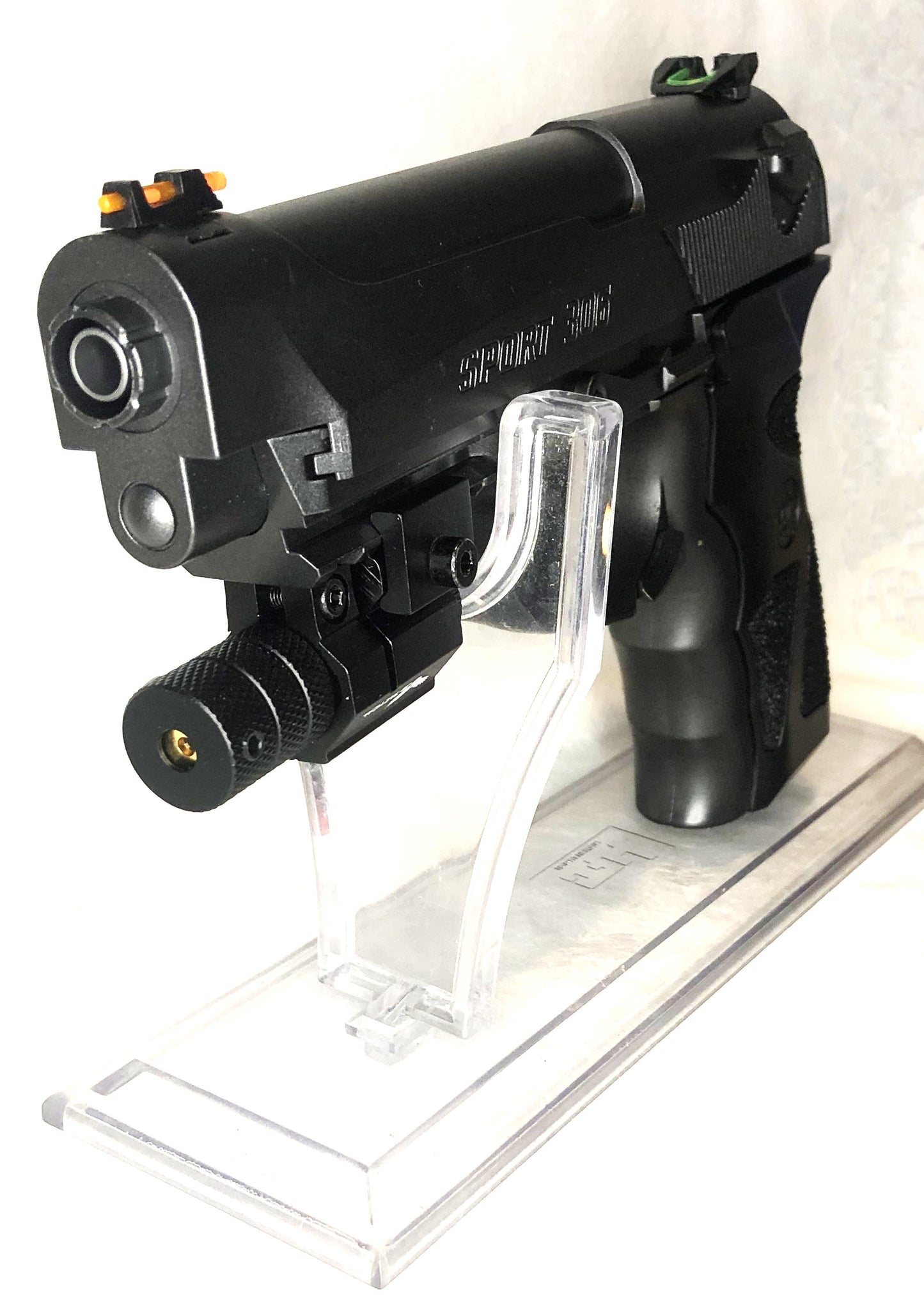 Pistola Beretta B92 Full Metal + Laser + 500 Pallini 0,33g Alluminio + 5 Bombolette