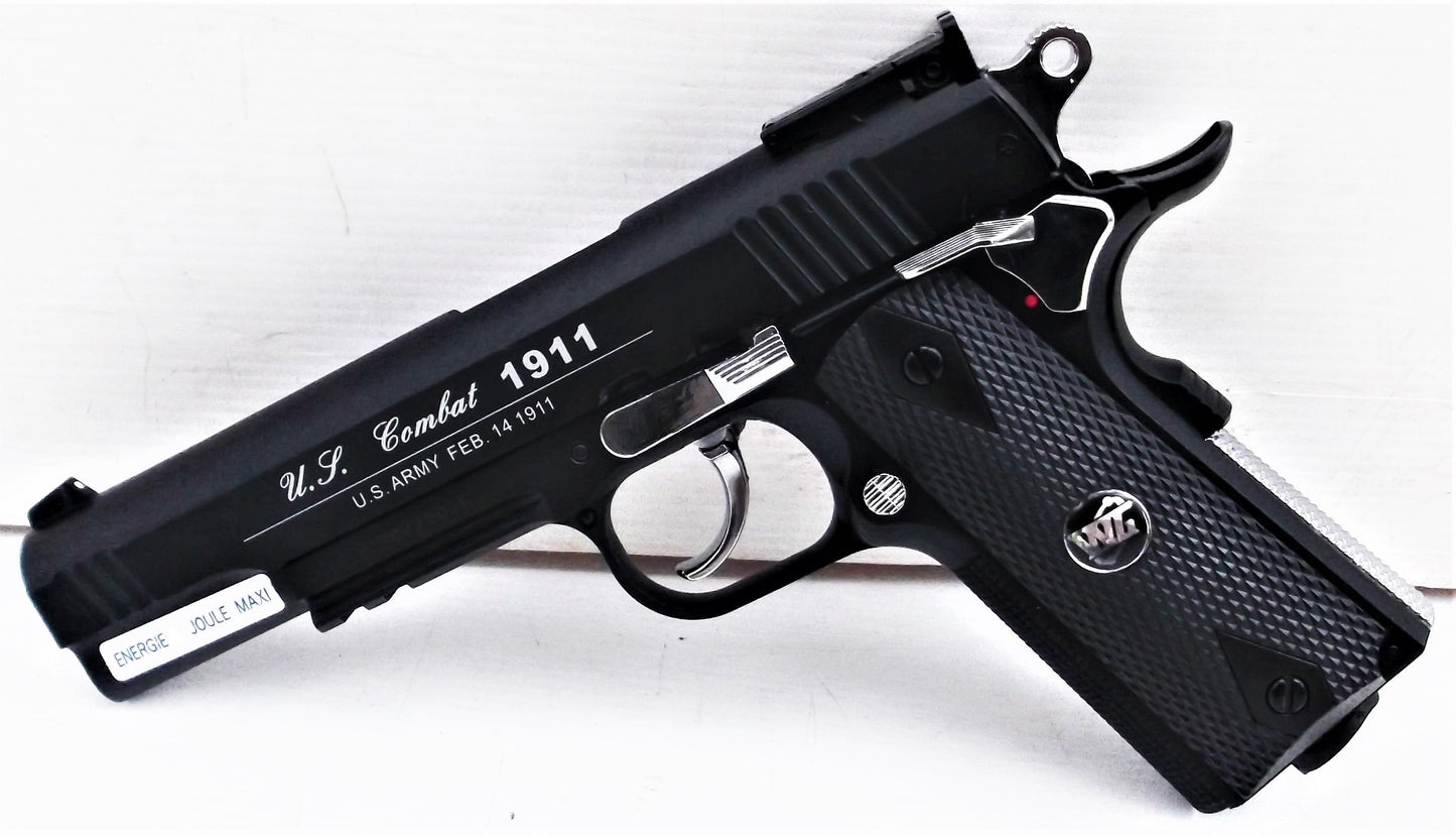 Pistola Mod. Colt 1911 Full Metal Semi-scarrellante a co2 Professionale