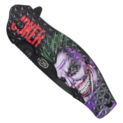 Coltello Tascabile The Joker, Lama In Acciao, Apertura Veloce