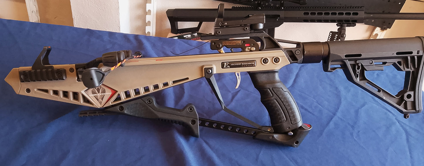 Balestra Da Caccia Cobra System R9 - Self Cocking con Calcio Retrattile