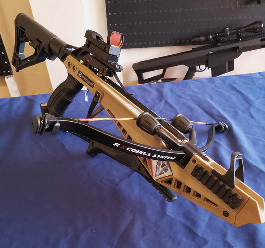 Ballesta de Caza Cobra System R9 - Sistema de Carga Rápida con Culata Retráctil