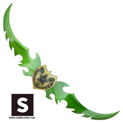 Spada Warglaive di Azzinoth serie World Of Warcraft 124 cm Lama In Acciaio