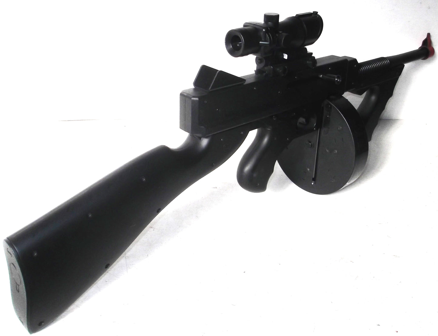 Fucile Thompson M1 A Molla Con Ottica, Caricatore Drum