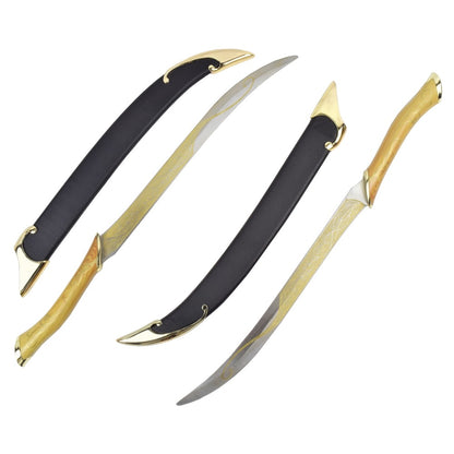 Pugnali Elven Di Legolas il signore Degli Anelli 62 cm Lama In Acciaio