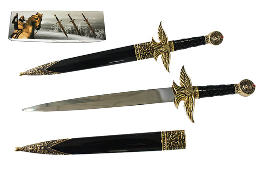 Pugnale Storico Con Aquila Lama In Acciaio 35 cm