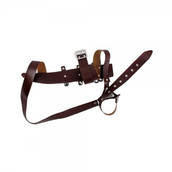 Pugnale Assassin's Creed  53 cm con Fodero in Pelle Lama In Acciaio