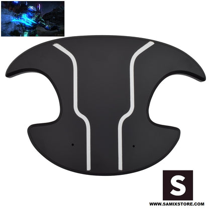Halo Spada Type-1 Energy blu dei Sangheili 68 cm Lama In Acciaio