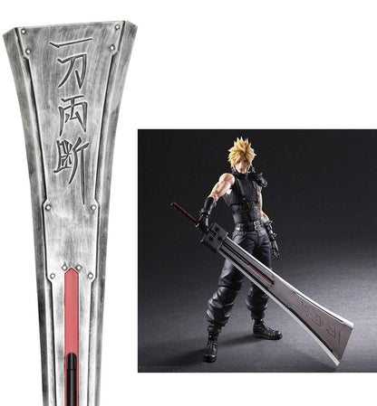 Final Fantasy Spada Hardedge di Cloud Strife 105 cm In Fibra Di Vetro