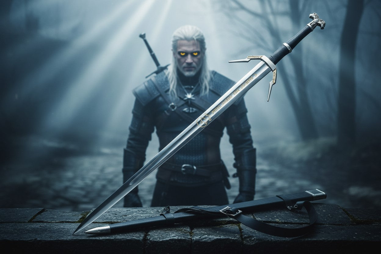 Espada de Geralt de Rivia - The Witcher 3 Wild Hunt