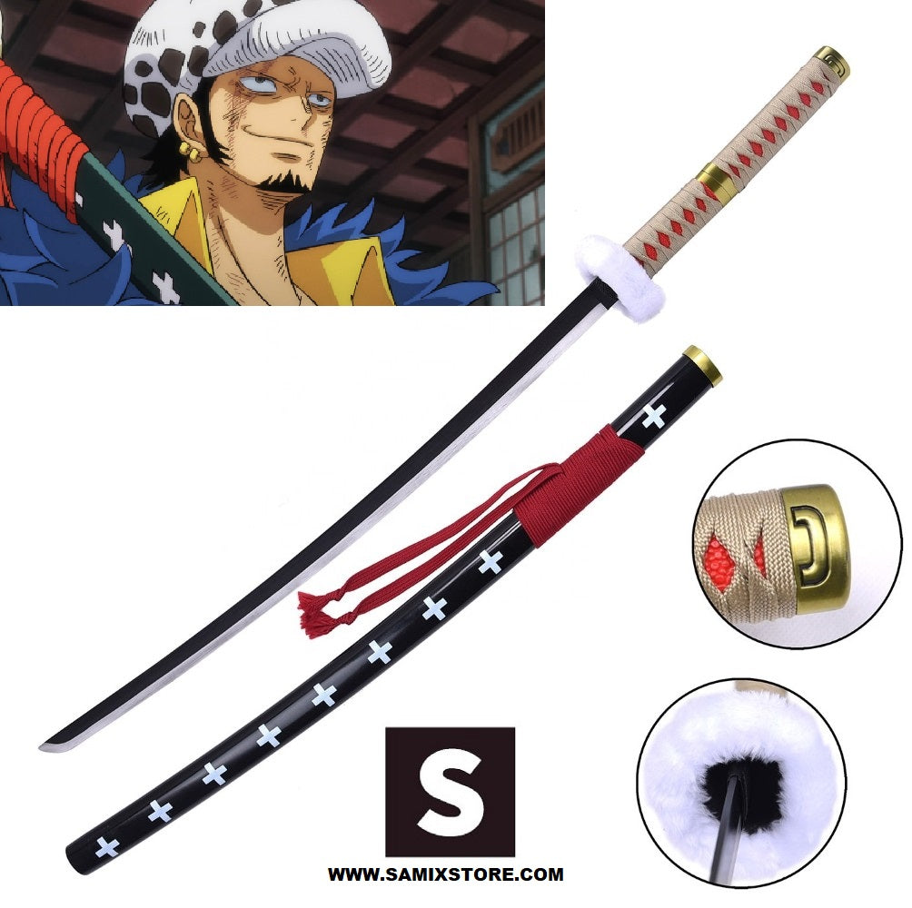 Katana Di Trafalgar Law Serie One Piece Lama in Acciaio