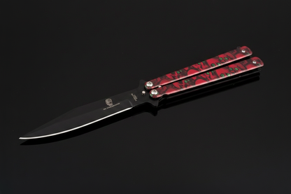 Butterfly Knife – Sfondo scuro specchio