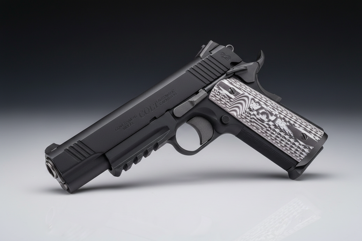 Colt Combat Unit GBB – Foto 4 Dettaglio Sfondo Scuro