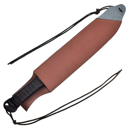 Coltello Da Caccia Rambo IV Originale Con Fodero in Vero Cuoio