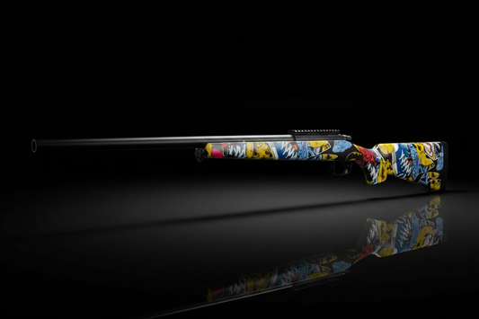 Double Bell VSR-10 Graffiti Edition – Fucile airsoft sniper sfondo scuro