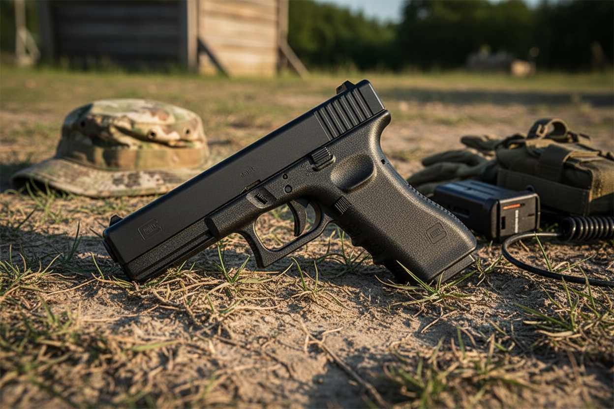 Glock 17 sul campo softair