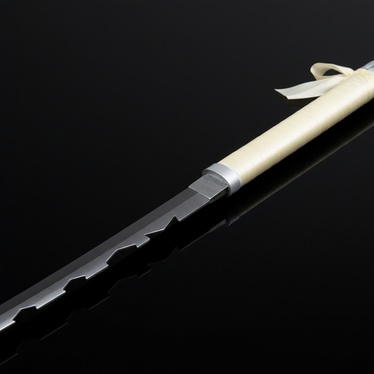 Dettaglio manico katana Inosuke senza tsuba