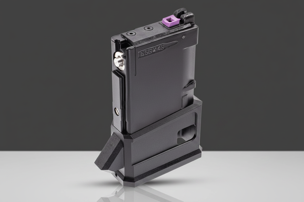 SP Systems HPA Adapter con caricatore — vista posteriore