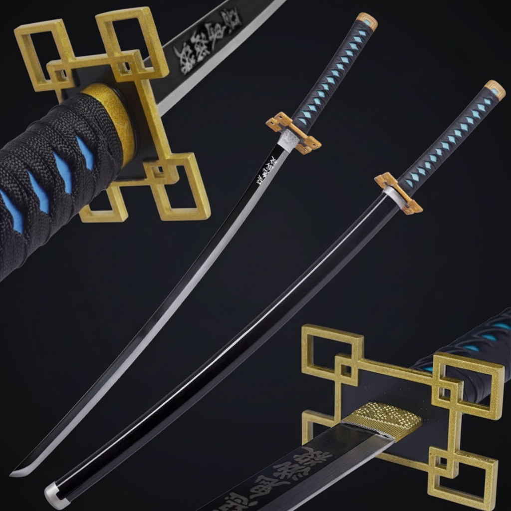 Katana Muichiro – Multifoto sfondo scuro