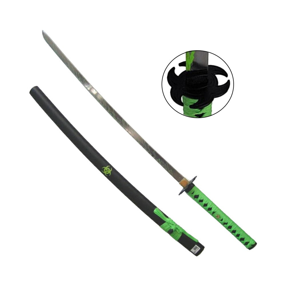 Katana Del Film Zombie Lama in Acciaio