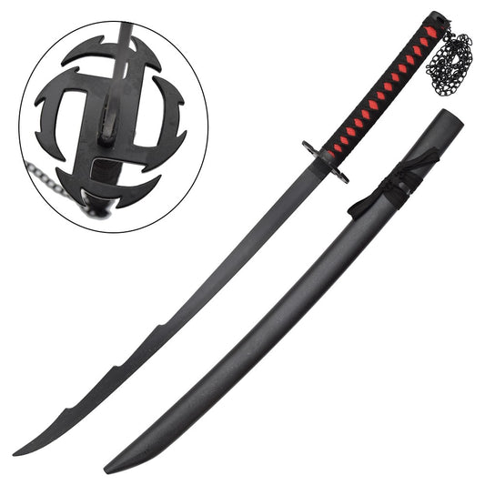 Katana Di  KUROSAKI ICHIGO Serie Bleach Lama in Acciaio
