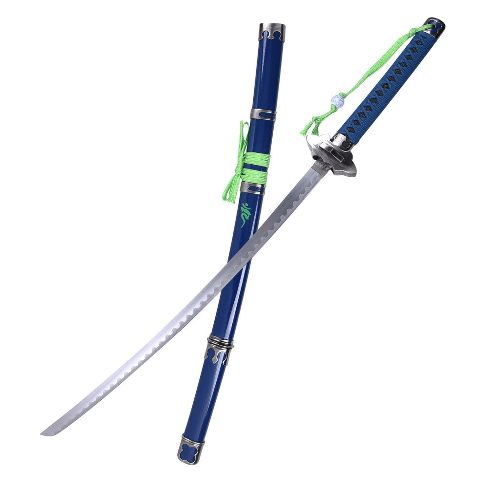 Katana Di Rin Okumura Serie Blue Exorcist Lama in Acciaio