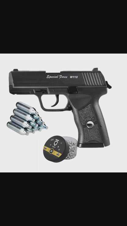 Pistola a Co2 Scarrellante Special Force W118
