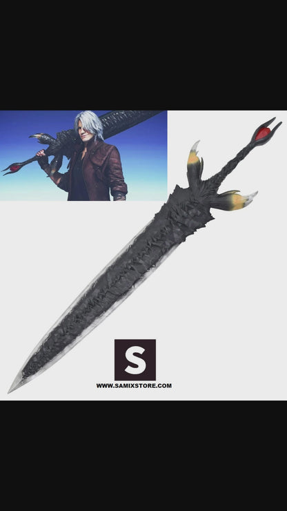 Spada di Dante Devil May Cry 140 cm per Collezionisti, Cosplay, Fan