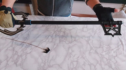 Spada Fantasy Keyblade Del Videogioco Kingdom Hearts In Metallo