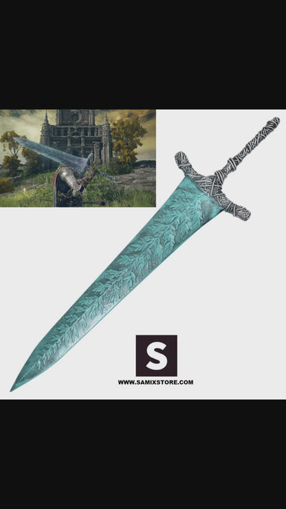 Elden Ring Spada Dark Moon Greatsword 130 cm per Collezionisti, Cosplay, Fan