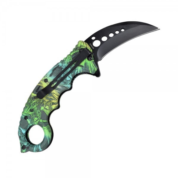 Coltello Karambit Cobra Apertura Lama Assistita